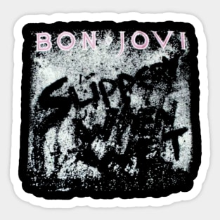 BON JOVI MERCH VTG Sticker